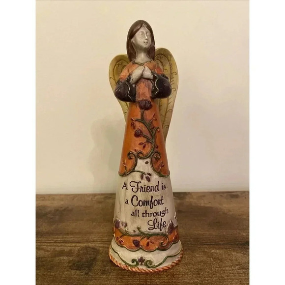 A Friend Is A Comfort All Through Life Angel By Blessed Traditions By Carson’s - Picture 2 of 7